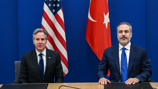 Arşiv - Dışişleri Bakanı Hakan Fidan ile ABD Dışişleri Bakanı Antony Blinken.

