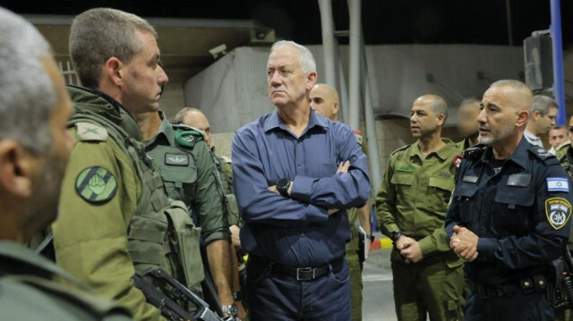 İsrail Savunma Bakanı Benny Gantz açıklama yaptı.