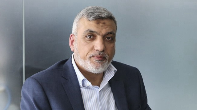 Le membre du bureau politique du mouvement de résistance Palestinien Hamas, Izzat Al-Rishq.