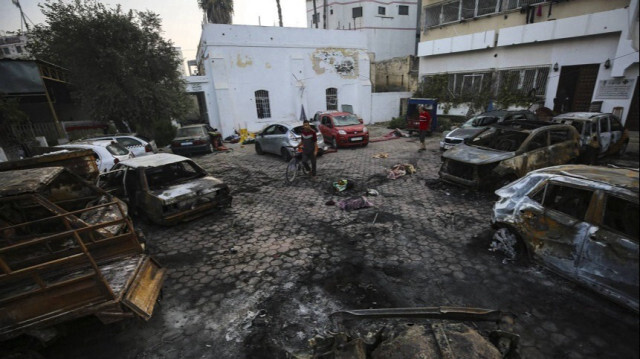 داخلية غزة: مقتل 7 شرطيين قصفت إسرائيل سيارتهم بمدينة غزة 