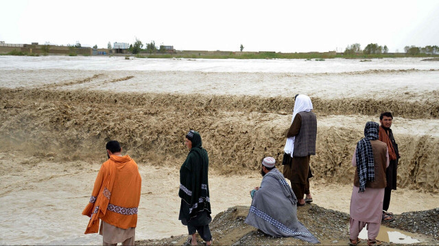 Наводнение в афганском городе Кандагаре. 13 апреля 2024
(Автор: SCANPIX / Sanaullah SEIAM /AFP)