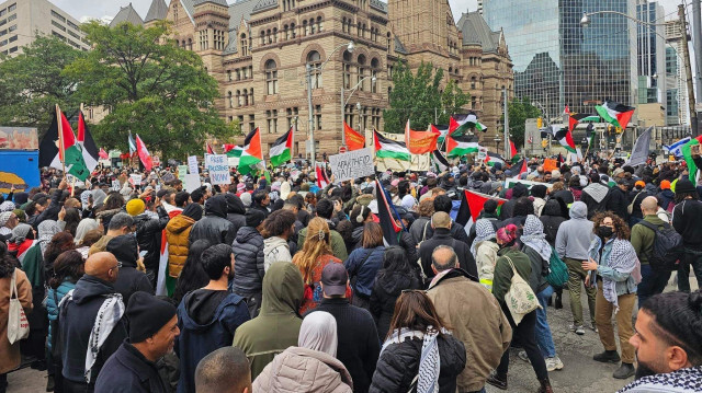 كندا.. توقيف 21 شخصا في وقفة تضامنية مع فلسطين