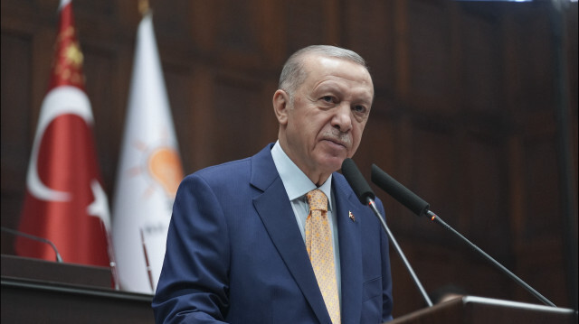 Президент Реджеп Тайип Эрдоган принял участие в заседании парламентской группы своей партии.
