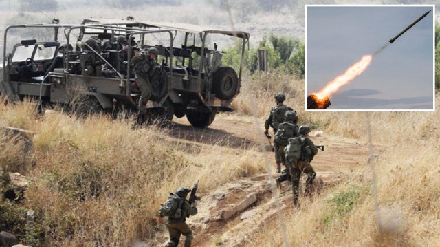 Hizbullah İsrail'e ait askeri hedeflere 5 saldırı gerçekleştirdiğini duyurdu