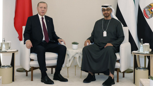 Cumhurbaşkanı Erdoğan ve BAE Devlet Başkanı Al Nahyan (Foto: Arşiv)