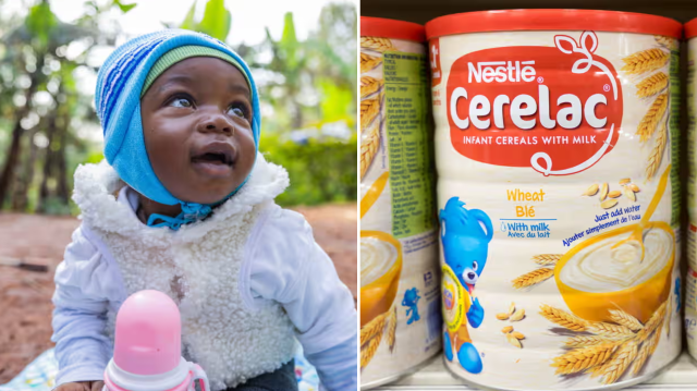 Rapora göre Nestlé yoksul ülkelerde satılan bebek sütüne şeker ekliyor.