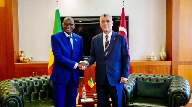 Mali Sanayi ve Ticaret Bakanı Moussa Alassane Diallo - Ticaret Bakanı Ömer Bolat