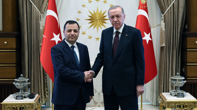 Cumhurbaşkanı Erdoğan AYM Başkanı Arslan'ı kabul etti