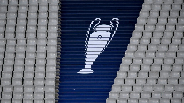 Vue des gradins vides au Stade de France à Saint-Denis lors d'une séance d'entraînement, le 27 mai 2022.