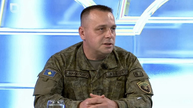 Kosovo's Defense Minister Ejup Maqedonci 