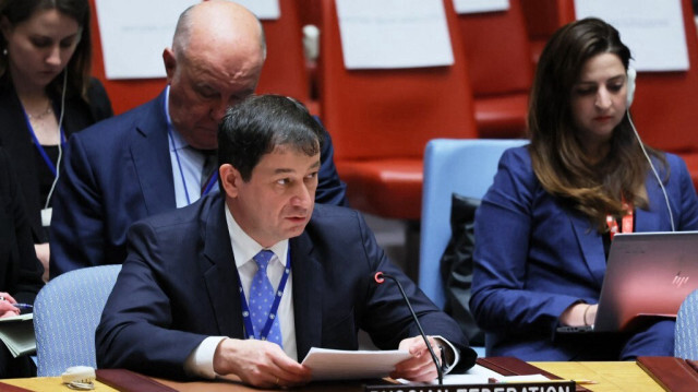 Le premier représentant adjoint de la Russie à l'ONU, Dmitry Polyanskiy.