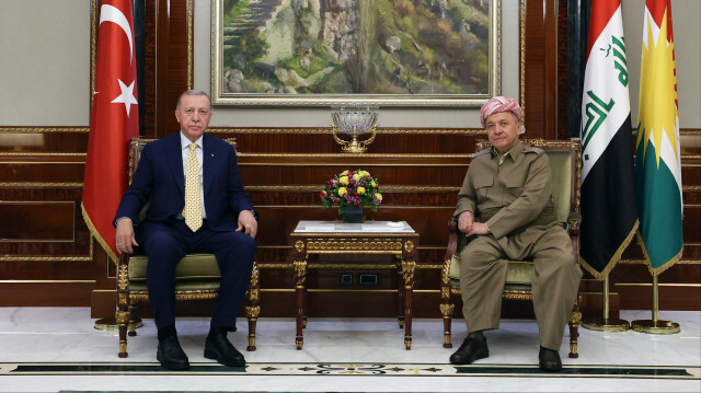 Cumhurbaşkanı Erdoğan - Mesut Barzani
