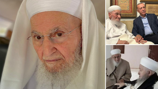 İsmailağa Cemaati'nin 94 yaşında Hakk'a yürüyen manevi lideri Hasan Kılıç.