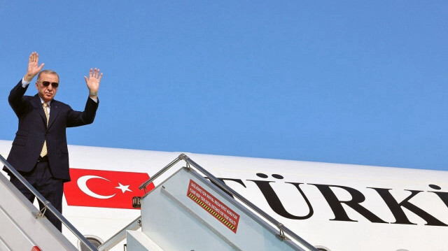 الرئيس أردوغان يصل بغداد في زيارة رسمية