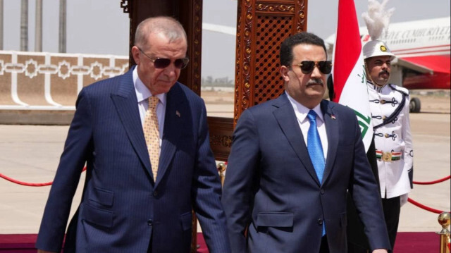 Президент Турции Реджеп Тайип Эрдоган и премьер-министр Ирака Мухаммед Шиа ас-Судани
