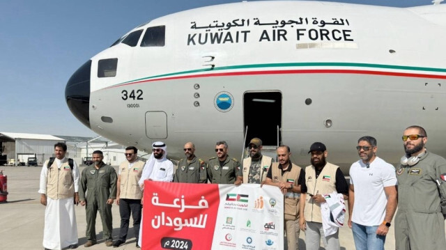 الكويت تسير أولى رحلات الجسر الجوي لإغاثة السودان