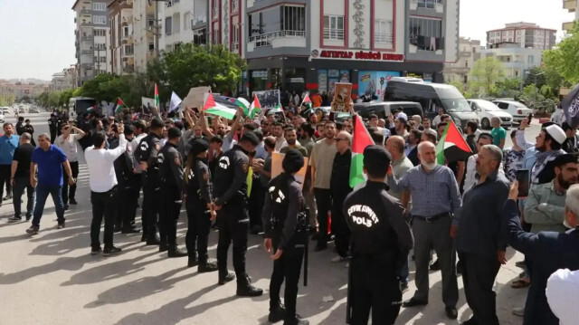 وقفة احتجاجية ضد زيارة رئيس ألمانيا إلى "غازي عنتاب" التركية