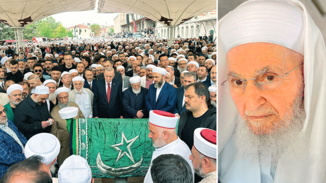 94 yaşında vefat eden İsmailağa Cemaati’nin manevi lideri Hasan Kılıç Hocaefendi dualarla son yolculuğuna uğurlandı.