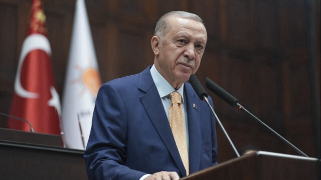 Le Président turc,  Recep Tayyip Erdogan.
