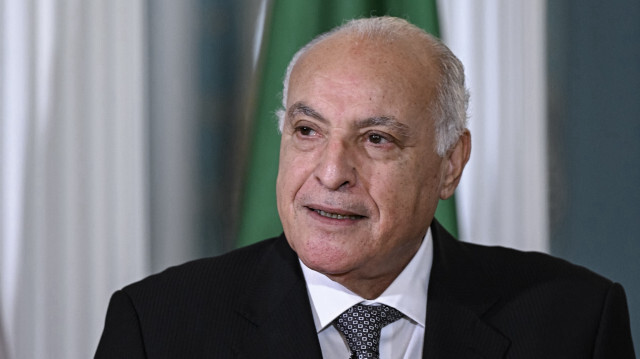 Le ministre algérien des affaires étrangères, Ahmed Attaf