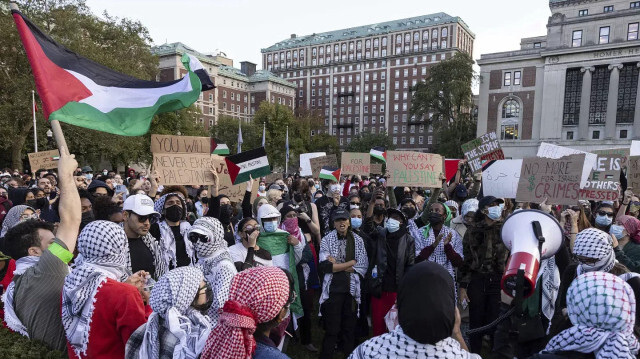 غالانت يدعو لوقف المظاهرات الداعمة لغزة في جامعات أمريكية