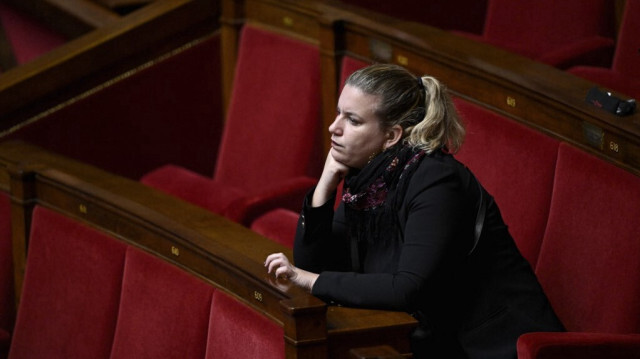 La députée française du parti La France Insoumise, Mathilde Panot.