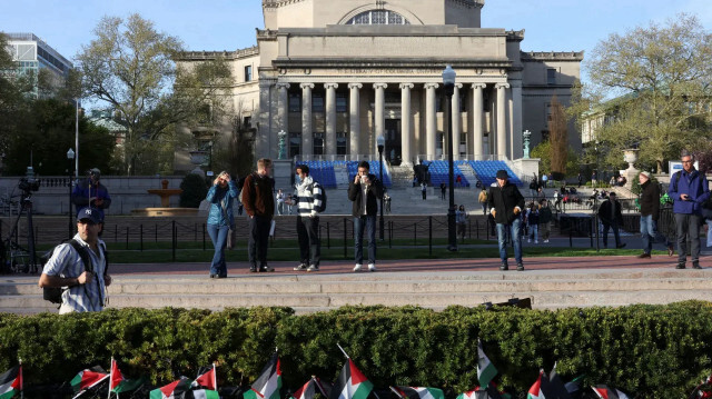 طلاب يهود بجامعة كولومبيا: مظاهرات دعم فلسطين ليست معاداة للسامية