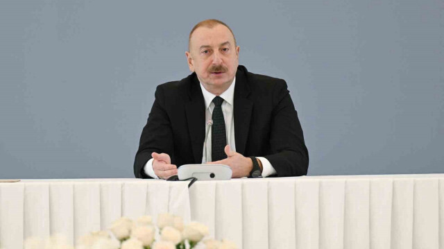 Azerbaycan Cumhurbaşkanı İlham Aliyev.