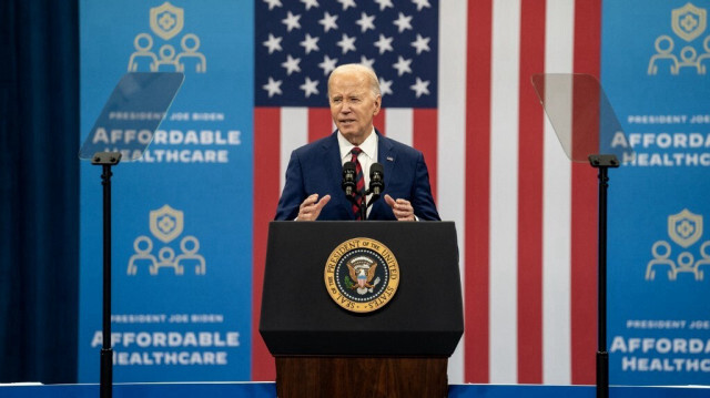 Le président Joe Biden s'exprime au centre communautaire Chavis le 26 mars 2024 à Raleigh, en Caroline du Nord.