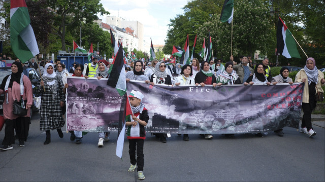 رفعت شعار "هتلر لم يمت".. برلين تشهد مظاهرة داعمة لفلسطين