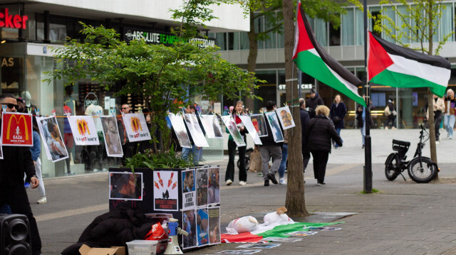 مظاهرات في هولندا تهتف "ماكدونالدز تمول وإسرائيل تقصف"
