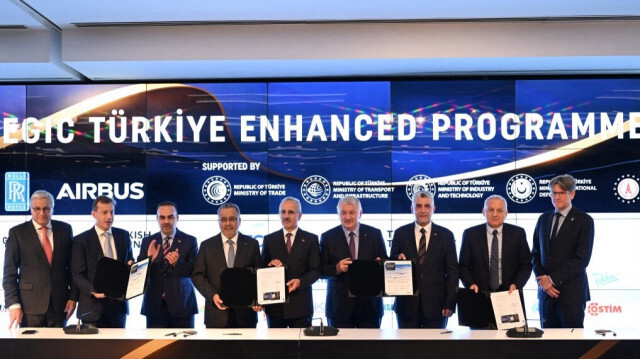 Turkish Airlines a signé avec Airbus et Rolls Royce un partenariat renforcé, le 29 avril 2024.