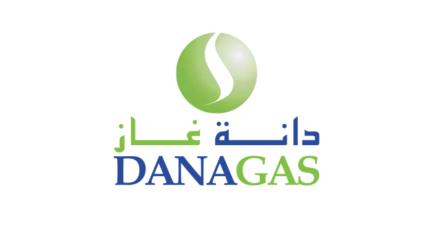 Le logo de la compagnie émiratie Dana Gas