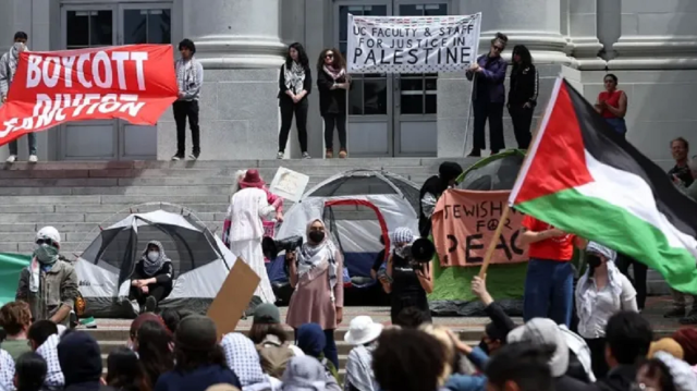 رئيسة جامعة كولومبيا تعلن فشل مفاوضات إنهاء اعتصام دعم غزة 