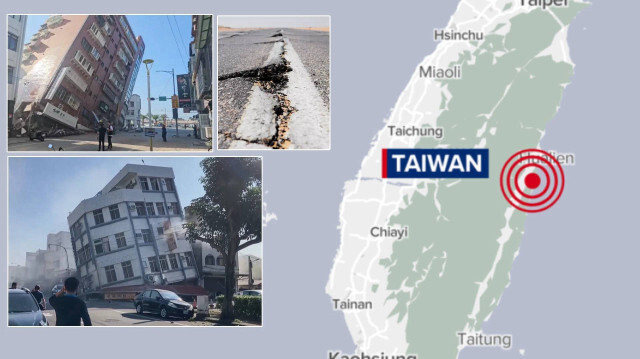 Deprem sonrası bölgeden gelen ilk görüntüler