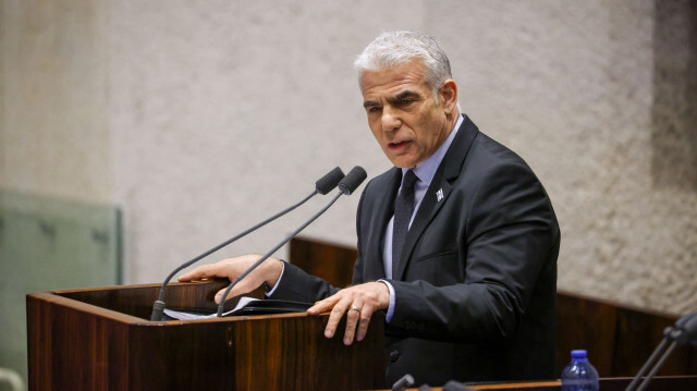 İsrail'de ana muhalefet lideri Yair Lapid açıklama yaptı.