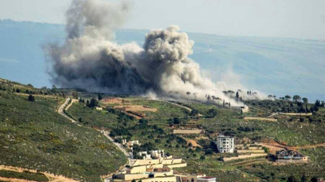 جيش الاحتلال الإسرائيلي يعلن استهداف بنى تحتية لحزب الله جنوب لبنان