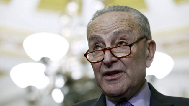 Le chef des démocrates au Sénat américain, Chuck Schumer.