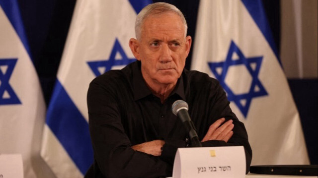 Le ministre israélien du Cabinet de guerre israélien, Benny Gantz.