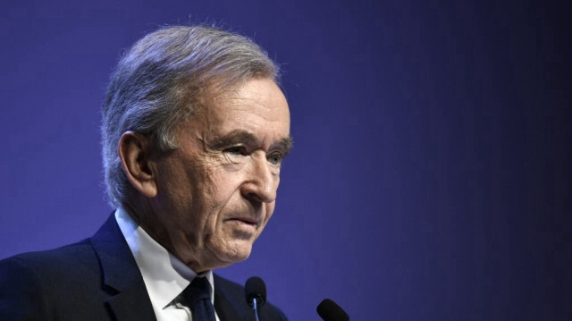 Le chef d'entreprise et milliardaire français, Bernard Arnault.