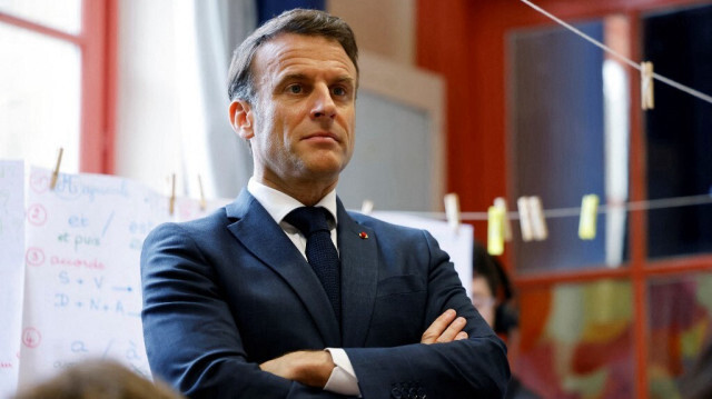 Le président de la République française, Emmanuel Macron.