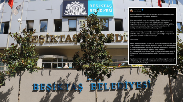 Gazeteci Cansu Şimşek, CHP yönetimindeki Beşiktaş Belediyesi'nin usulsüzlüklerini açıkladı.