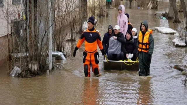 كازاخستان.. إجلاء أكثر من 46 ألف شخص جراء فيضانات