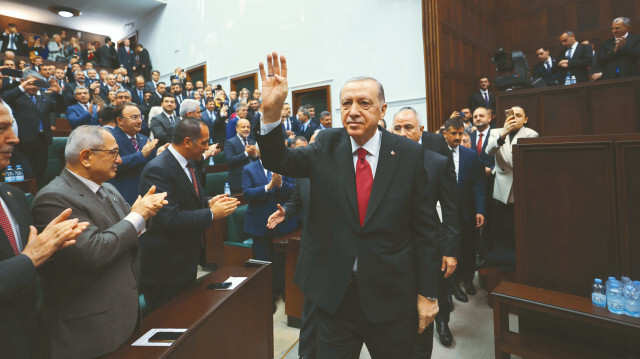 Cumhurbaşkanı Tayyip Erdoğan, 29 Kasım 2023’te TBMM Grup Toplantısı'na katılarak konuşma yapmıştı.