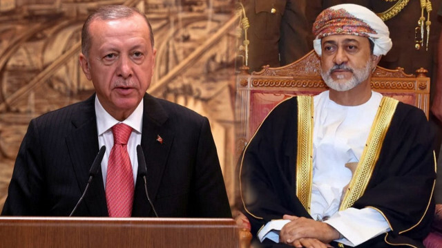 Cumhurbaşkanı Recep Tayyip Erdoğan ve Umman Sultanı Heysem bin Tarık görüşmesi