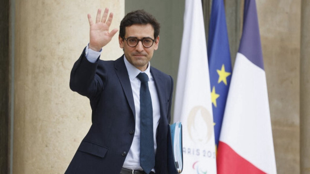 Le ministre de l'Europe et des Affaires étrangères de France, Stéphane Séjourné.
