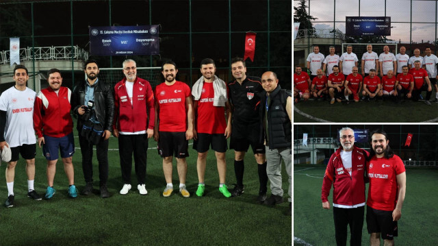 Yeni Şafak muhabiri Mehmet Güney’in de forma giydiği maçta Bakan Işıkhan bir gol attı.