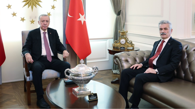 Cumhurbaşkanı Erdoğan ve Zeki Yiğit 
