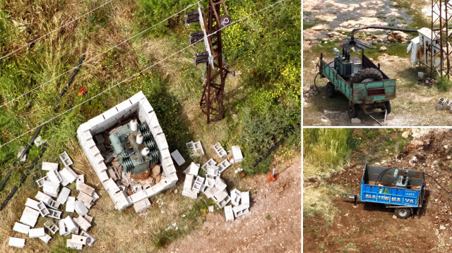 Şanlıurfa'da tarlalara gömülü 351 kayıt dışı trafo tespit edildi