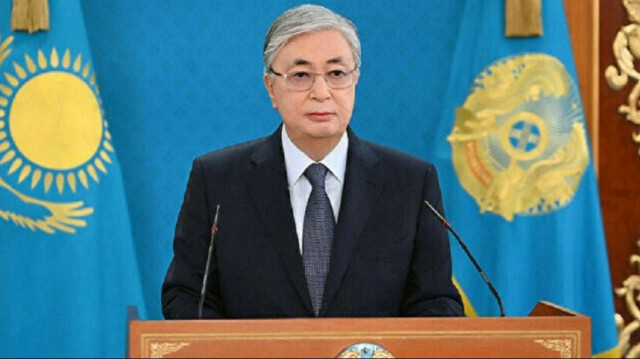 Kazakh President Kassym-Jomart Tokayev 